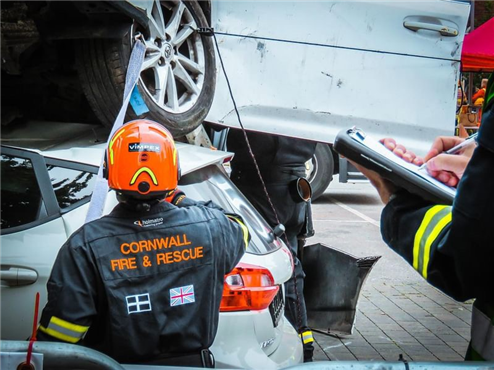 Extrication team get Extra protection with PAB helmets